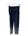 Beyond Yoga Size Small Navy & Silver No Fabric Tag Speckled Athleisure Leggings Navy & Silver / Small