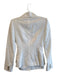 Dolce & Gabbana Size 38 White Cotton Single Breasted Silver Buttons Skirt Set White / 38