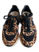 Golden Goose Shoe Size Est 7 Brown & Black Manmade Material Faux Fur Shoes Brown & Black / Est 7