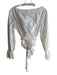 Rebecca Taylor Size 0 White 100% Cotton Long Sleeve Off the Shoulder Top White / 0