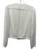Theory Size 2 Off White Triacetate Zip Front Pockets Elastic Waist Jacket Off White / 2