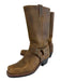 Frye Shoe Size 7.5 Brown Leather Square Toe Half Calf Buckle Boots Brown / 7.5