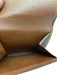 Louis Vuitton Brown & Tan Coated Canvas Snap Button Monogram Trifold Wallets Brown & Tan