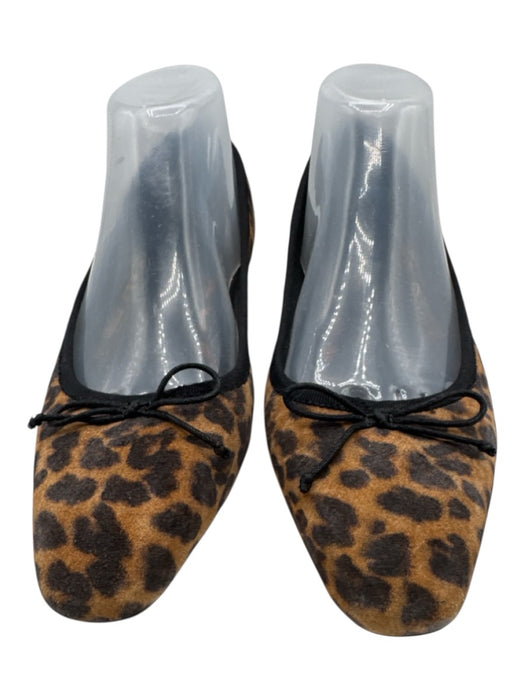 Veronica Beard Shoe Size 8.5 Brown & Black Nubuck Pointed Square Toe Pumps Brown & Black / 8.5