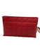 Michael Kors Red & Gold Faux Leather Rectangle Box Quilted Studded wrist bag Bag Red & Gold / Small