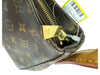 Louis Vuitton Brown Coated Canvas Zip Top Top Handle Monogram Bag Brown / S