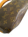 Louis Vuitton Brown Coated Canvas Zip Top Top Handle Monogram Bag Brown / S
