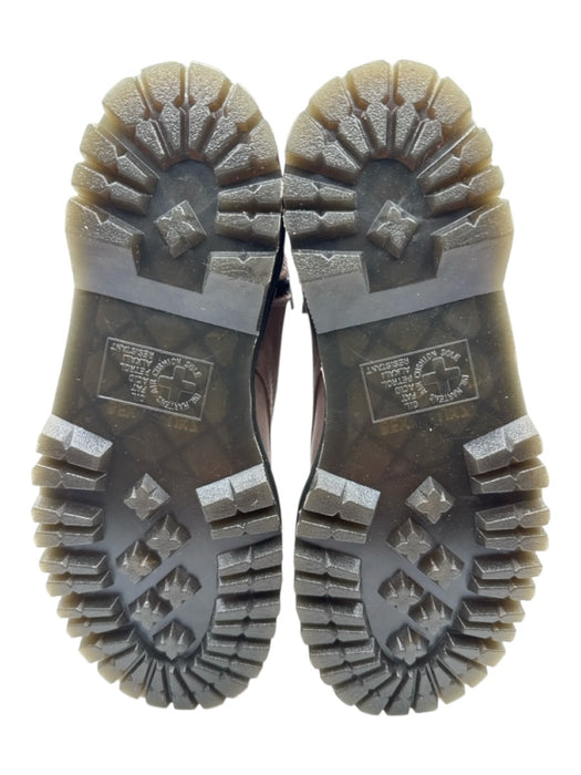 Dr. Martens Shoe Size 9 Greige Leather Platform Boots Greige / 9