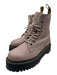 Dr. Martens Shoe Size 9 Greige Leather Platform Boots Greige / 9
