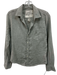 Frank & Eileen Size XS Light Gray Cotton V Neck Long Sleeve Button Down Top Light Gray / XS