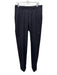 6 East Size 33 Black Wool Solid Dress Cuffed Men's Pants Black / 33