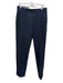 6 East Size 33 Navy Wool Solid Dress Men's Pants Navy / 33
