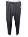 6 East Size 33 Brown Wool Micro Dress Cuffed Men's Pants Brown / 33
