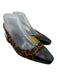 Veronica Beard Shoe Size 7.5 Brown & Black Suede & Leather Cheetah Print Flats Brown & Black / 7.5