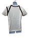 Alexander McQueen NWT Size S White & Black Cotton Blend Solid Crew Short Sleeve White & Black / S