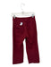 Maeve Size 25 Burgundy Viscose Front & Back Pockets Wide Leg Belt loops Pants Burgundy / 25