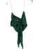 Young Fab & Broke Size S Forest Green Cotton Strapless Back Tie Top Forest Green / S