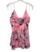 C/Meo Collective Size L Pink, Orange, White Polyester floral print Ruffle Dress Pink, Orange, White / L