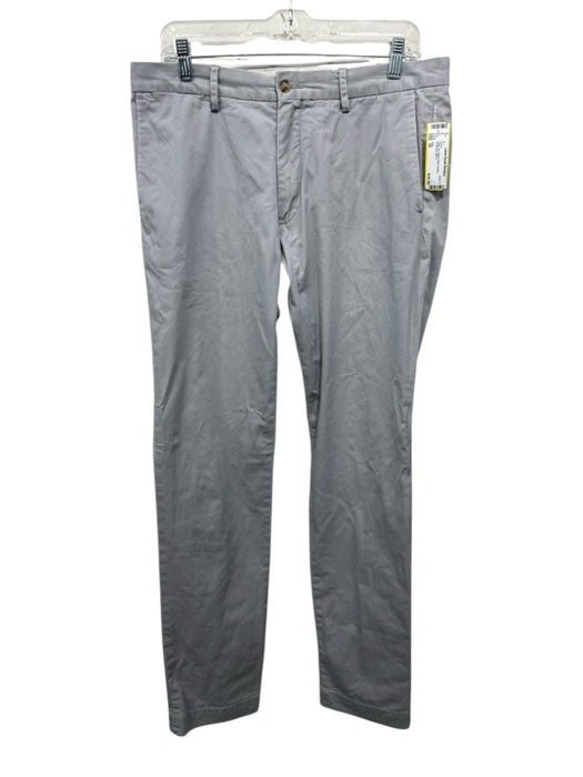 Polo Size 32 Gray Cotton Solid Khakis Men's Pants Gray / 32