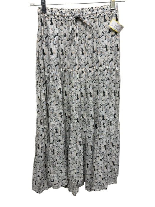 Billy Reid Size XS White, yellow & gray Cotton & Silk Tank Circles Skirt Set White, yellow & gray / XS