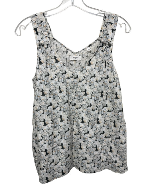Billy Reid Size XS White, yellow & gray Cotton & Silk Tank Circles Skirt Set White, yellow & gray / XS
