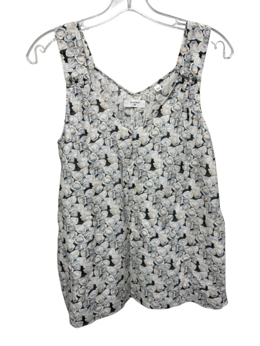 Billy Reid Size XS White, yellow & gray Cotton & Silk Tank Circles Skirt Set White, yellow & gray / XS