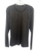 Lululemon Size S Black Synthetic Heathered Athletic T Shirt Long Sleeve Shirt Black / S