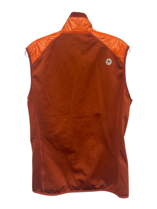 Marmot Size S Orange Synthetic Quilted Vest Men's Jacket Orange / S