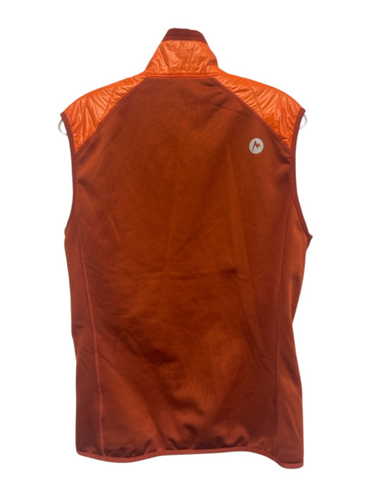 Marmot Size S Orange Synthetic Quilted Vest Men's Jacket Orange / S