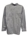Massimo Dutti Size XS Blue & White Cotton Long Sleeve Striped Button Front Top Blue & White / XS