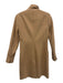 ALLSAINTS Size 4 Tan Brown Wool Blend Goat Skin One Button Welt Pocket Coat Tan Brown / 4