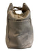 Quince Beige Leather Zip Detail Top Handle Side Pockets Duffle Bag Beige / Large
