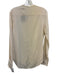 Billy Reid Size XS Cream White Viscose Jacquard Button Up Long Sleeve Top Cream White / XS