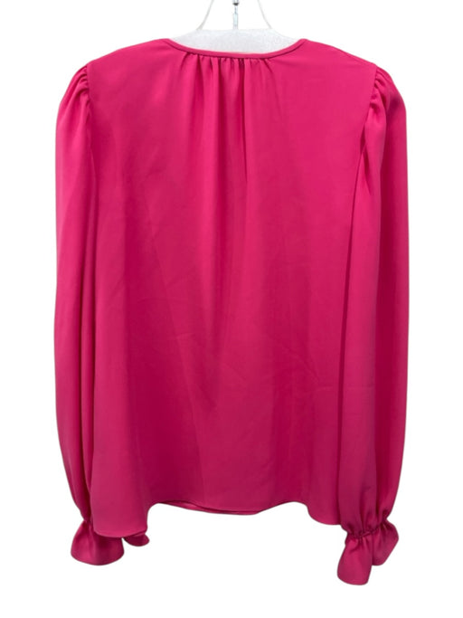 Trina Turk Size S Pink Polyester Tie Detail Top Pink / S