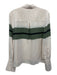 Equipment Femme Size M Pink & Multi Silk Button Up Long Sleeve Chest Pocket Top Pink & Multi / M