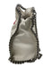 Stella McCartney White & Red Leather Chain Strap Embroidered Logo Bag White & Red / S