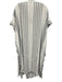 Pitusa Size One Size White, Black, Multi Viscose Rectangle Contrast Stitch Dress White, Black, Multi / One Size
