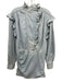Isabel Etoile Marant Size 36 Light Wash Cotton Denim Long Sleeve Buttons Dress Light Wash / 36