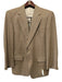 Miller Brothers Tan & Multi Plaid 2 Button Men's Blazer Tan & Multi / Est L