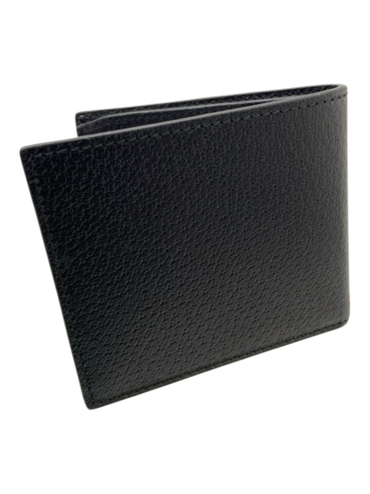 Gucci Black Leather Men's Wallet Black