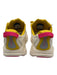 Hoka Shoe Size 39 Cream, Yellow & Pink Print Textile Color Block Swirl Sneakers Cream, Yellow & Pink Print / 39