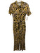 Diane Von Furstenberg Size S Black, Beige & Yellow Missing Fabric Tag Jumpsuit Black, Beige & Yellow / S