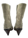 Isabel Marant Shoe Size 39 Seaform Green Blue Leather Upper Western Boots Seaform Green Blue / 39