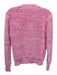 Frame Size Est S Pink No Fabric Tag Tweed Button Detail Crewneck Sweater Pink / Est S