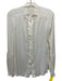 Beate Heymann Size Est S Off White No Fabric Tag Long Sleeve Button Front Top Off White / Est S