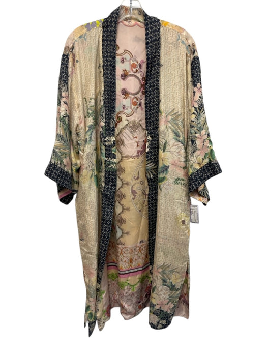 Johnny Was Size One Size Botanical Pockets Kimono Robe One Size