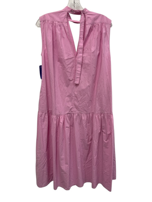 Ottod'Ame Size 0 Lilac Pink Cotton Button Down Sleeveless Midi Dress Lilac Pink / 0