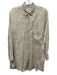 Transit Par Such Size 2 Beige Button Down Patch Pocket Long Sleeve Top Beige / 2