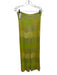 Alexis Size XS Lime Green & Yellow Viscose Blend Button Closure Pant Set Lime Green & Yellow / XS