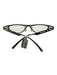 Hoet Eyewear Gunmetal Titanium 3D printed minimalist Cat Eye Glasses Gunmetal